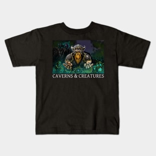 Caverns & Creatures: Clerical Error Kids T-Shirt